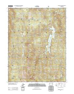 Cheesman Lake 2013 topographic map thumbnail