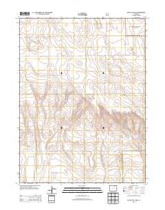 Dutch Girl Lake 2013 topographic map thumbnail