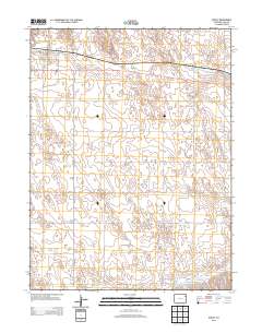 Eckley 2013 topographic map thumbnail