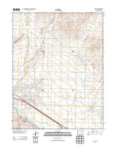 Fruita 2013 topographic map thumbnail