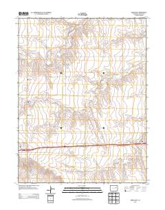 Genoa East 2013 topographic map thumbnail