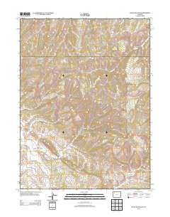 Devils Hole Gulch 2013 topographic map thumbnail