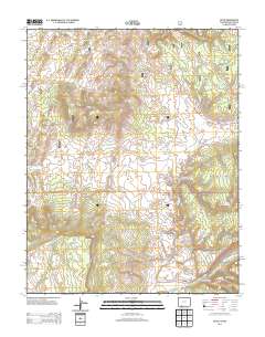 Edith 2013 topographic map thumbnail