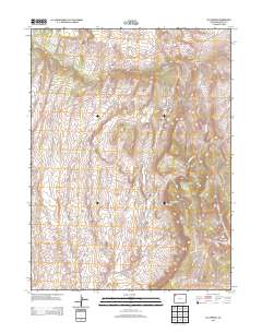 Elk Springs 2013 topographic map thumbnail