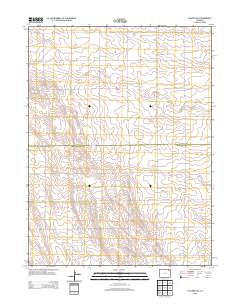 Glacken Hill 2013 topographic map thumbnail
