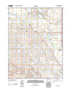 Fort Collins 2013 topographic map thumbnail