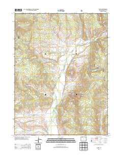 Clark 2013 topographic map thumbnail