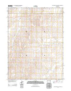 Cottonwood Valley North 2013 topographic map thumbnail