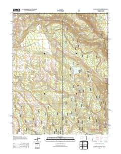 Buckeye Reservoir 2013 topographic map thumbnail