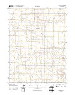 Clarkville SE 2013 topographic map thumbnail