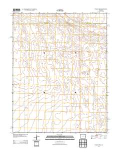 Dunlap Ranch 2013 topographic map thumbnail