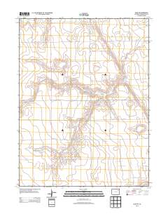 Elba SW 2013 topographic map thumbnail