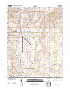 Elsmere 2013 topographic map thumbnail