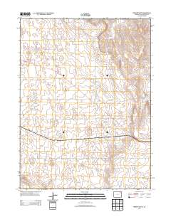Fremont Butte 2013 topographic map thumbnail