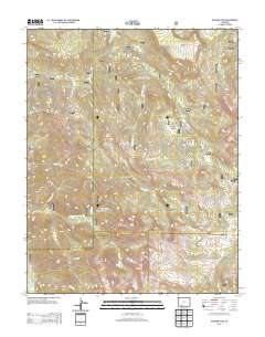 Elwood Pass 2013 topographic map thumbnail