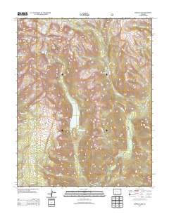 Emerald Lake 2013 topographic map thumbnail