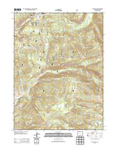 Floyd Peak 2013 topographic map thumbnail