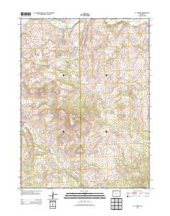 Fly Creek 2013 topographic map thumbnail