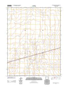 Eureka Creek South 2013 topographic map thumbnail