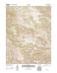 Hall Gulch 2013 topographic map thumbnail