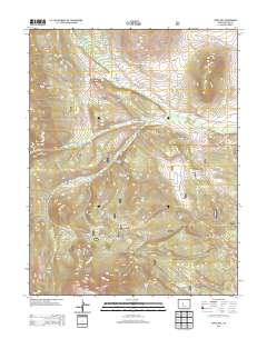 Jones Hill 2013 topographic map thumbnail