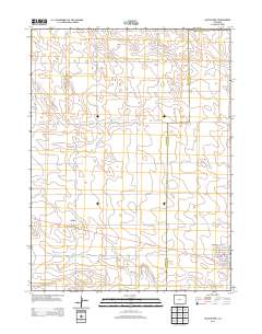 Haxtun West 2013 topographic map thumbnail