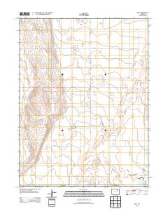 Hoyt 2013 topographic map thumbnail