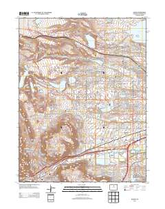 Golden 2013 topographic map thumbnail