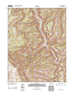 Juanita Arch 2013 topographic map thumbnail