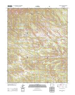 Herlick Canyon 2013 topographic map thumbnail