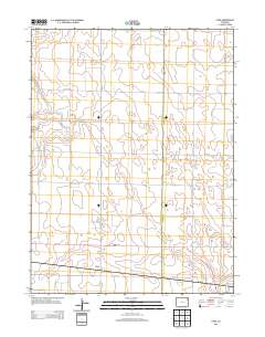 Hyde 2013 topographic map thumbnail
