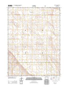 Keota SE 2013 topographic map thumbnail