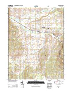 Granby 2013 topographic map thumbnail