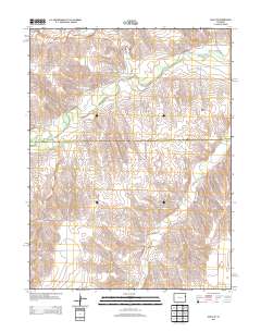 Idalia SE 2013 topographic map thumbnail