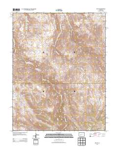 Iris NW 2013 topographic map thumbnail