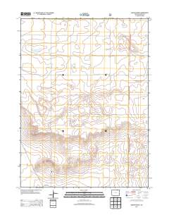 Grover North 2013 topographic map thumbnail