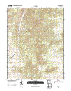 Hillside 2013 topographic map thumbnail