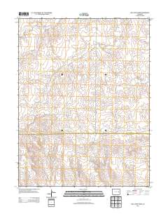 Bellyache Creek 2013 topographic map thumbnail