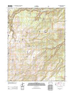 Keith Creek 2013 topographic map thumbnail