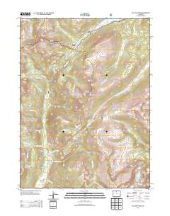 Fall River Pass 2013 topographic map thumbnail