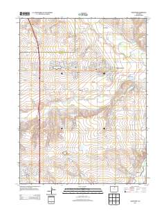 Johnstown 2013 topographic map thumbnail