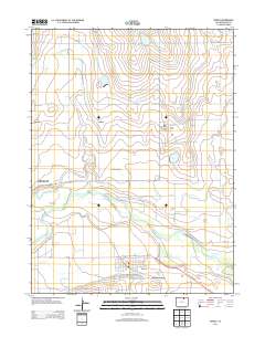 Kersey 2013 topographic map thumbnail