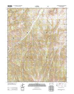Horseshoe Mountain 2013 topographic map thumbnail