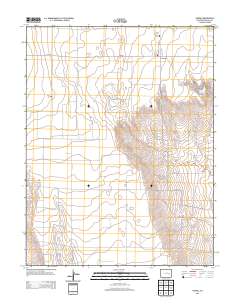 Karval 2013 topographic map thumbnail