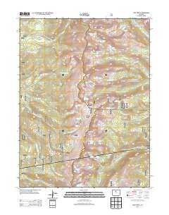 East Portal 2013 topographic map thumbnail