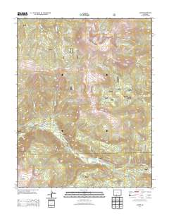 Jasper 2013 topographic map thumbnail