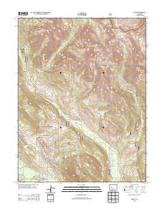 Gothic 2013 topographic map thumbnail