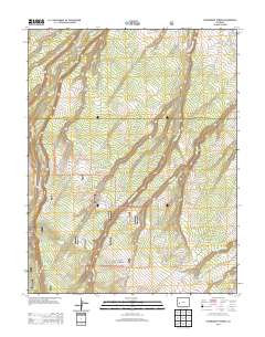 Government Springs 2013 topographic map thumbnail