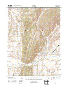 Meeker 2013 topographic map thumbnail