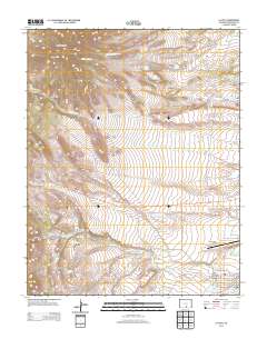 La Veta 2013 topographic map thumbnail